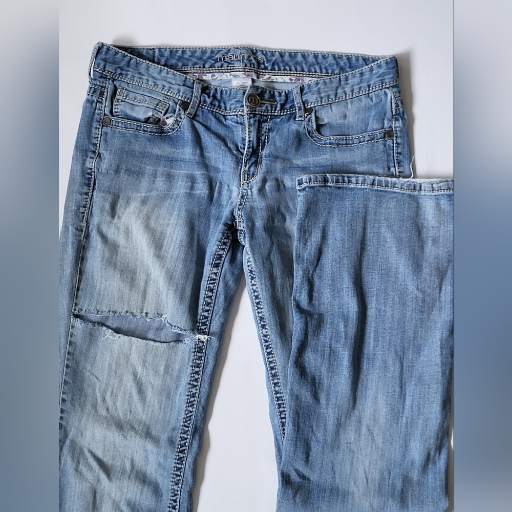 Y2k light wash maurices low rise maurices jeans size 29R